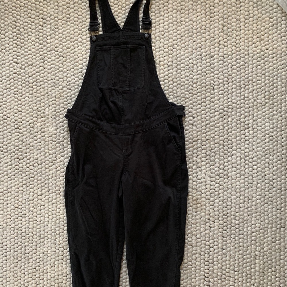 🎶 EUC - Madewell Black Denim Overalls - XL